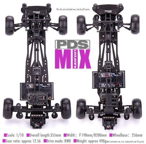 Usukani PDS Mix RWD Drift Chassis Kit [US88300]