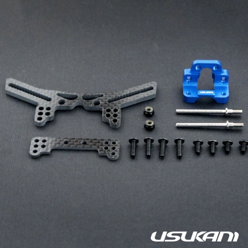 Usukani Front Suspension System for Yokomo DPR(Blue) [US88108YB]