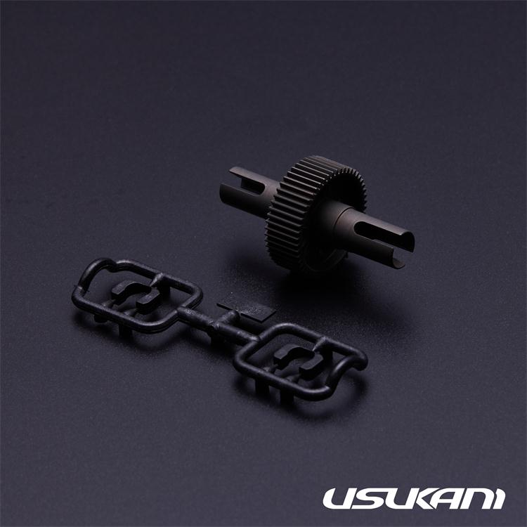 Usukani 7075 AL Integrated Rear Solid Axle Set for YD-2 1set [US88145]