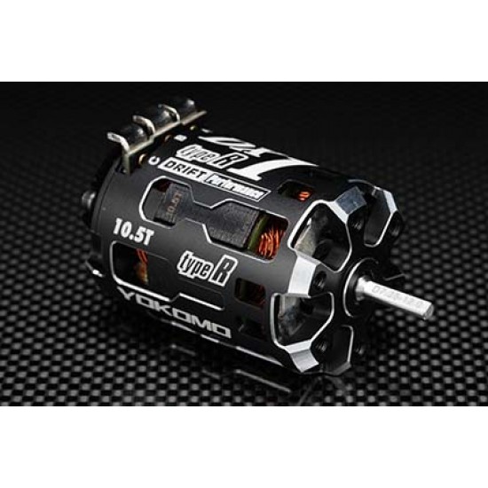 Yokomo DX1 Type R 10.5T Brushless Motor (Titanium Shaft Specification) [RPM-DX105RTA]