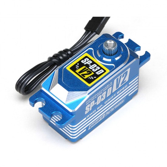 Yokomo Brushless servo for Drift SP-03DV2 Blue [SP-03DV2BL]