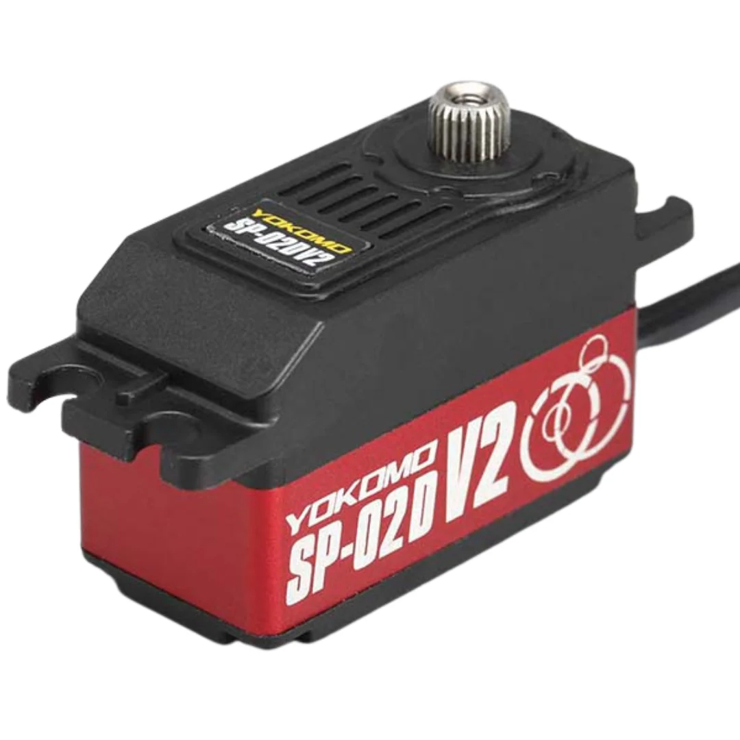 Yokomo SP-02DV2 Programmable servo for Drift Red [SP-02DV2R]