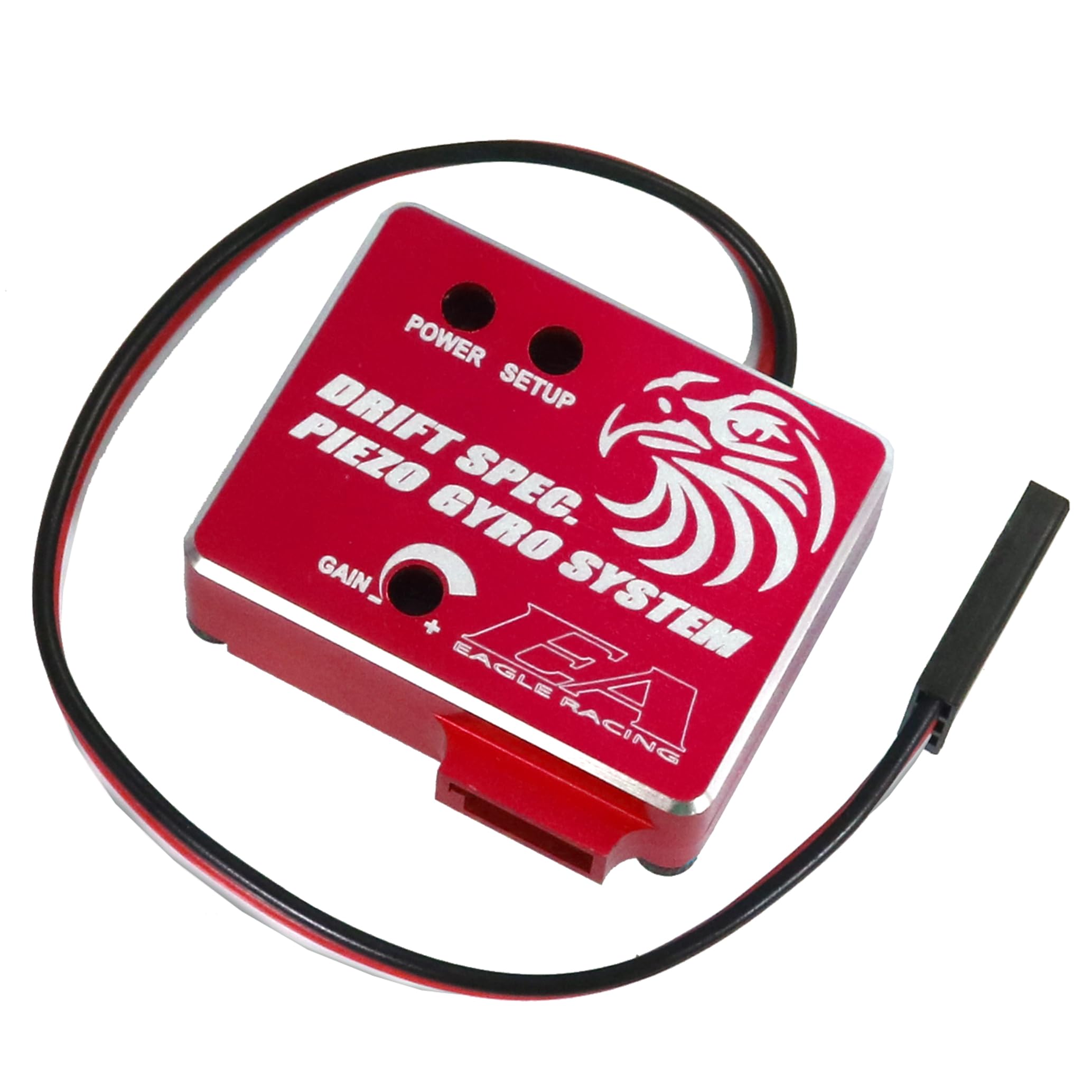 Eagle Model Piezo Gyro with AL Case Red [EG-3944AL-U2-RE]