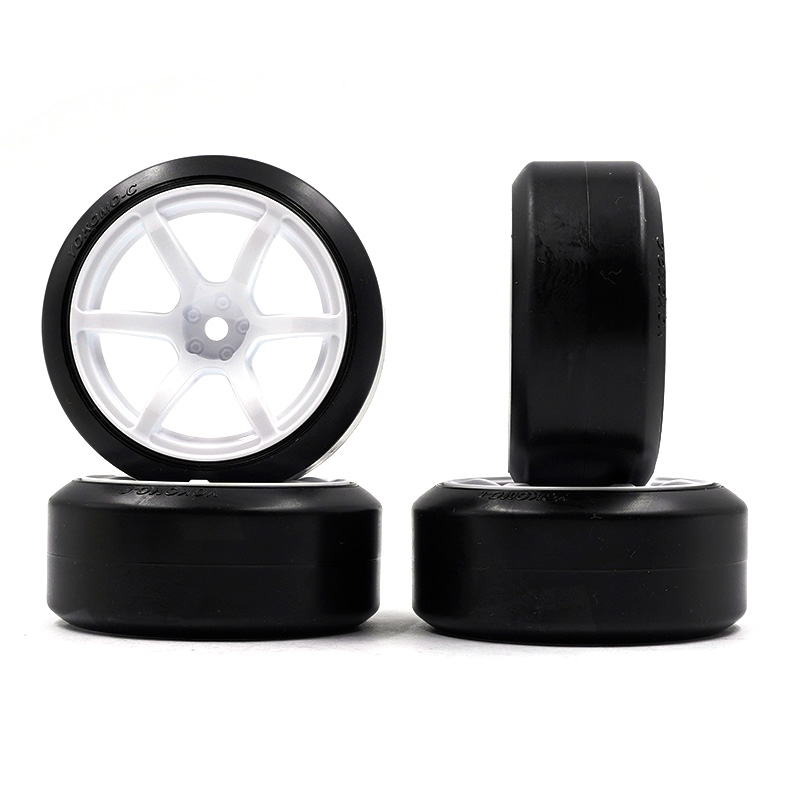 Yokomo DRC Competition Assembled Tires 4 pieces [ZR-DRCW6A]
