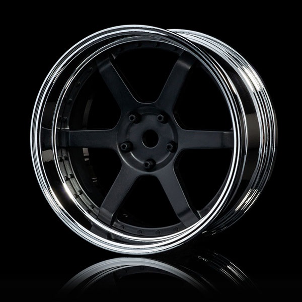 MST 106 offset variable wheel S-FBK 4pcs (with nut/tape) [832107FBK]