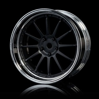 MST 21 Offset Variable Wheel S-FBK 4pcs (with nut/tape) [832105FBK]
