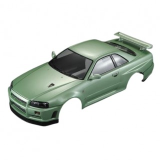 Killerbody NISSAN Skyline BNR34 Painted Body (Champagne Green) [48646]