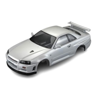 Killerbody NISSAN Skyline BNR34 Painted Body (Pearl White) [48644]
