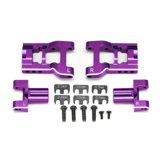 Yokomo Variable rear short H arm kit (purple specification chemfering) (for YD-2) [Y2-P08RASA]
