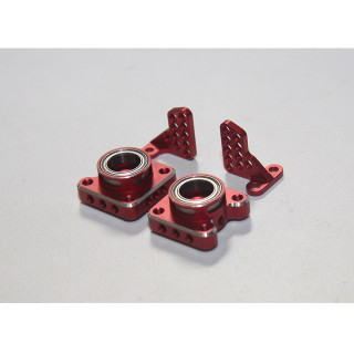 Rhino Racing Shark Rear Upright Set(Red) [RR-1500R]