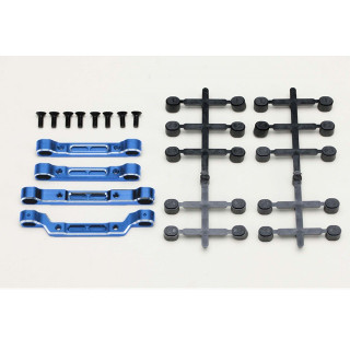 Yokomo Aluminum Adjustable Suspension Mount Set Blue [RD-301ASBL]
