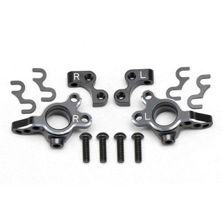 Yokomo Aluminum lightweight front steering block for YD-2 (variable king pin angle) [Y2-415SALA]