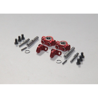Rhino Racing SHARK Steering Knuckle Set(Red) [RR-1400R]