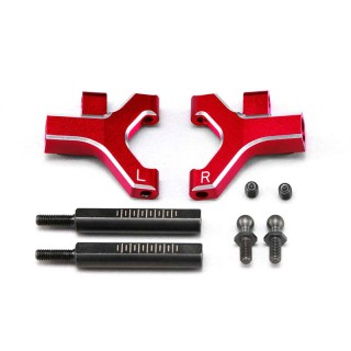 Yokomo Front lower short A-arm set (Red specification, chamfered) (for YD-2) [Y2-R08FSCA]