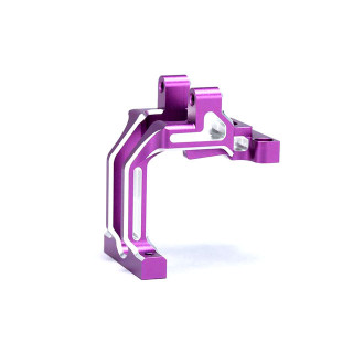 Yokomo Integrated lightweight bulkhead aluminum Purple [Y2-302DPLA]