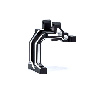 Yokomo Integrated lightweight bulkhead aluminum Black [Y2-302DLA]