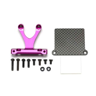 Yokomo Rear ESC Mount Set (Purple) (for YD-2) [Y2-REM-PA]
