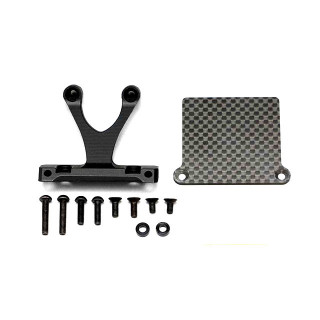 Yokomo Rear ESC Mount Set (Black) (for YD-2) [Y2-REMA]