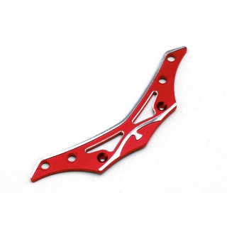 Yokomo Aluminum front bumper brace (Red) [Y2-R001BA]