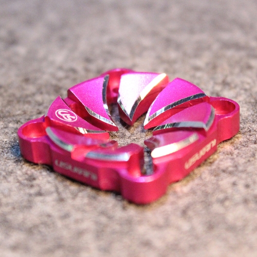 Usukani Aluminium alloy dissilient fan cover 30mm/ 1pc(PINK) [US-88092-PK]