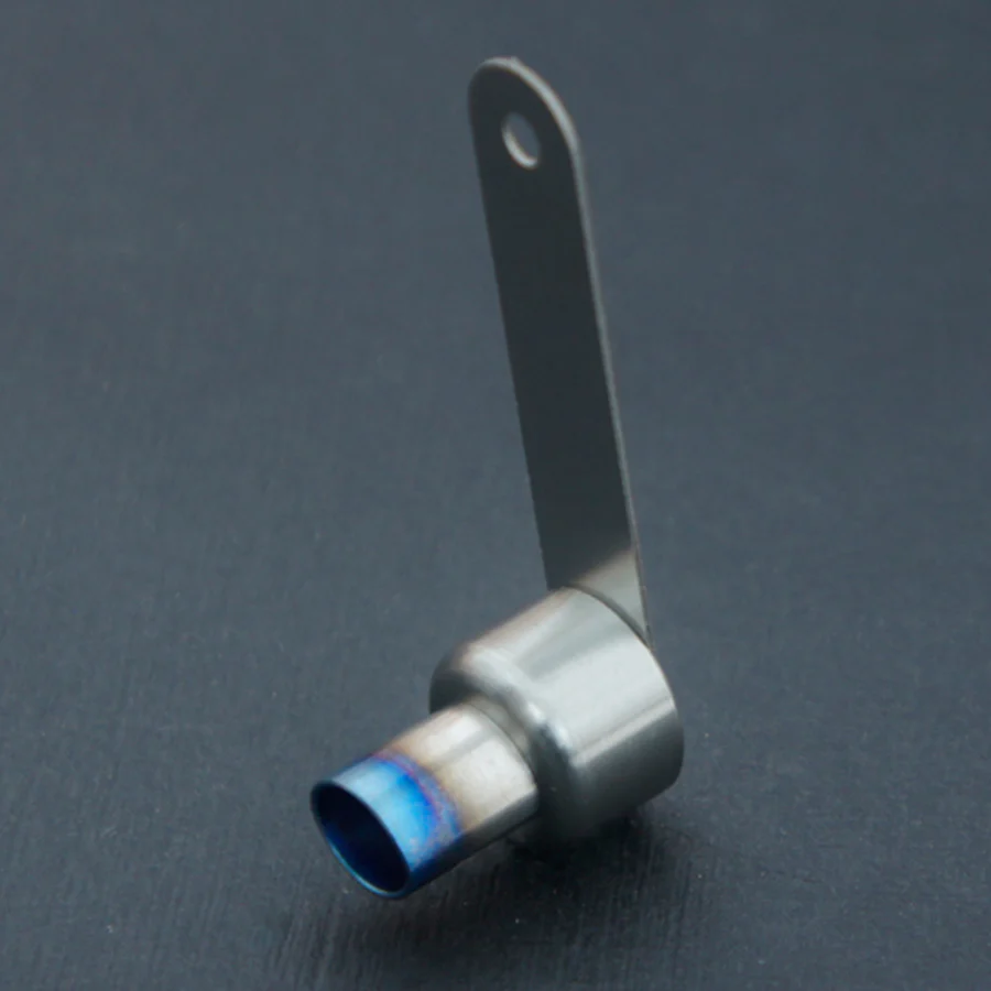 Usukani Stainless Steel Exhaust Pipe For 1/10  (For 3mm LED/Planar) Length:21mm,diameter:F/10mm,R/15mm [US-88520A]