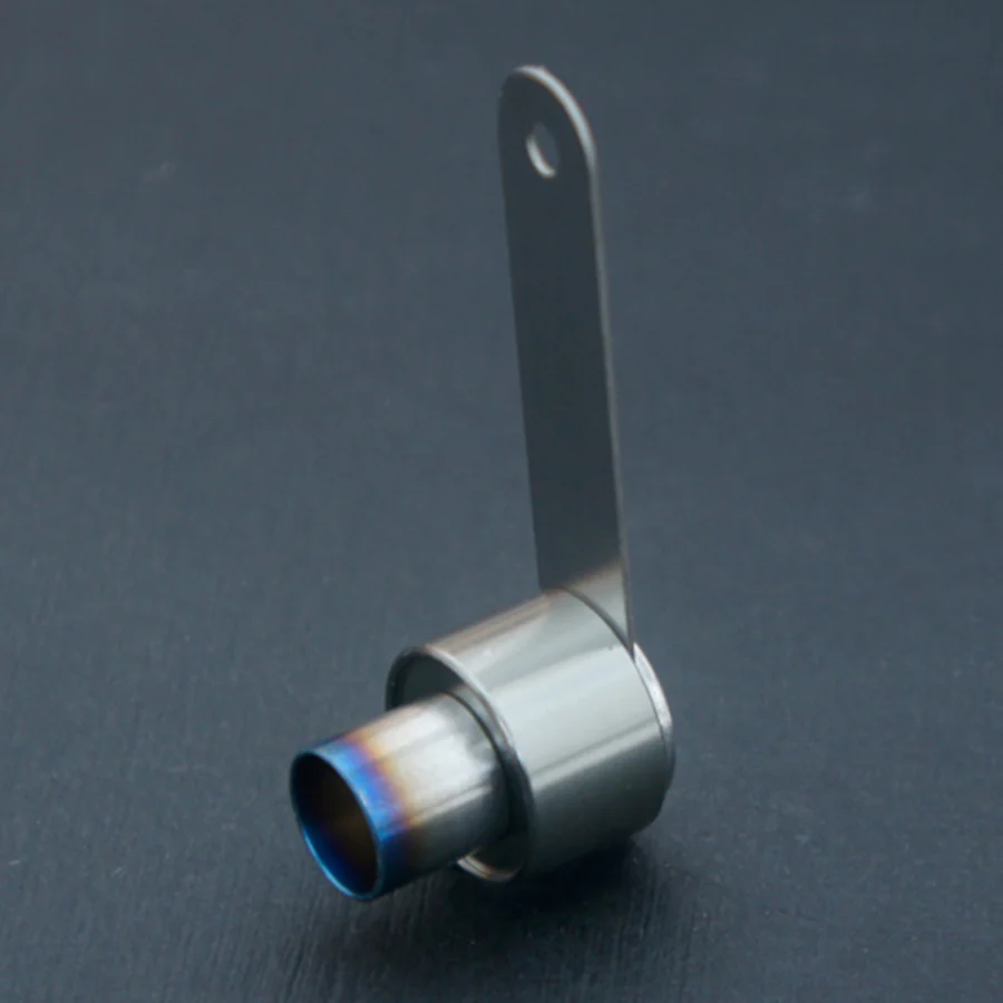 Usukani Stainless Steel Exhaust Pipe For 1/10  (For 5mm LED/Planar) Length:20mm,diameter:F/10mm,R/17mm [US-88522A]