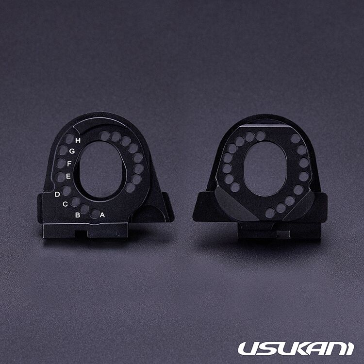 Usukani Crawler Barycenter Forward Motor Mount for Traxxas trx-4                                                 Features:1) Barycenter of motor forward approx 5mm. 2) add fixing points base on original to make the motor mount more stable [US88181]