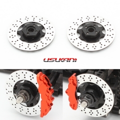 Usukani V2.0 Aluminium alloy separated brake disc For PDS (2pcs) -- Diameter:33.5mm,Thickness of disc: approx 0.8mm,Offset:6mm [US88308]