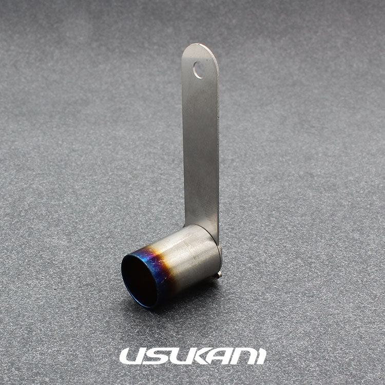 Usukani Stainless Steel Exhaust Pipe For 1/10  (For 5mm LED/Planar) Length:18mm,diameter：12mm [US88526B]