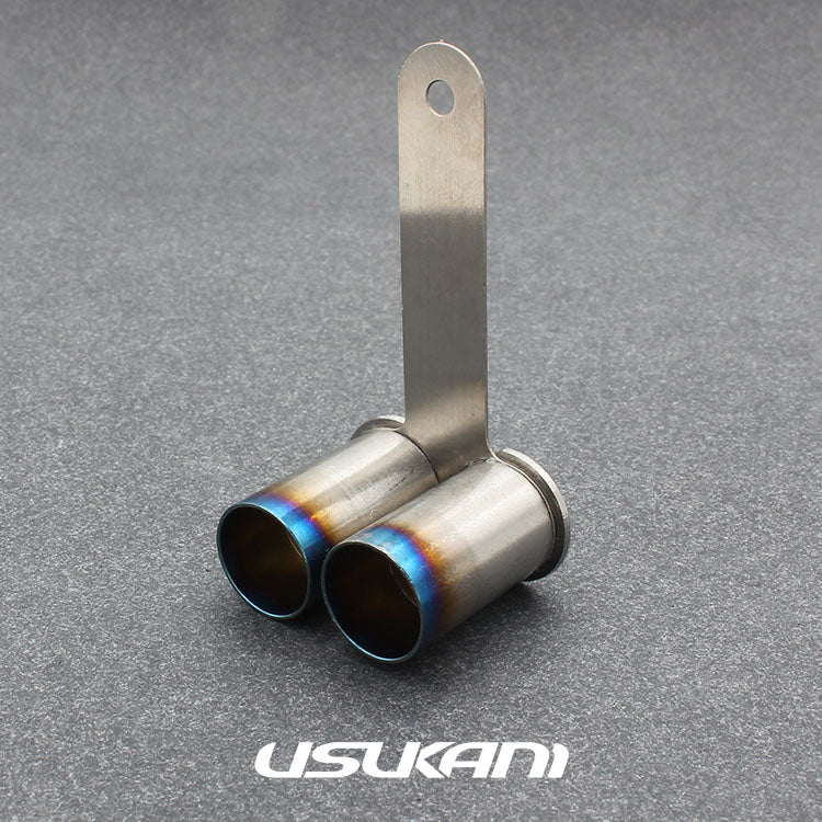 Usukani Stainless Steel Exhaust Pipe For 1/10  (For 5mm LED/Planar) Length:21mm,diameter：12mm [US88528A]