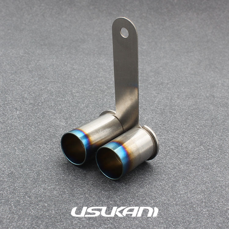 Usukani Stainless Steel Exhaust Pipe For 1/10  (For 5mm LED/Planar) Length:18/21mm,diameter：12mm [US88530]