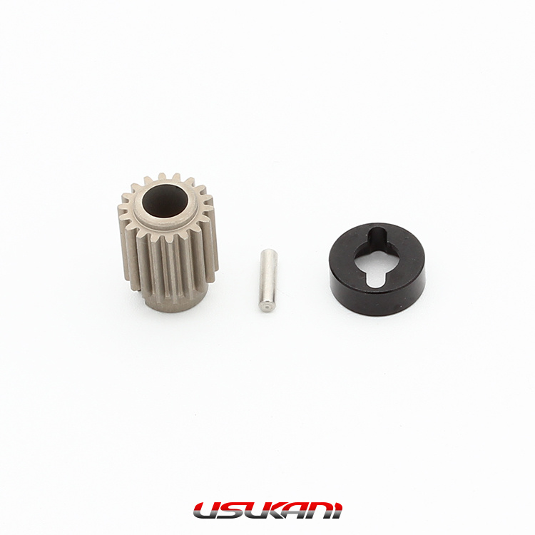 Usukani 7075 AL 18T gear for top shaft /Ceramic Coating/ for NGE [NGE-OP01]