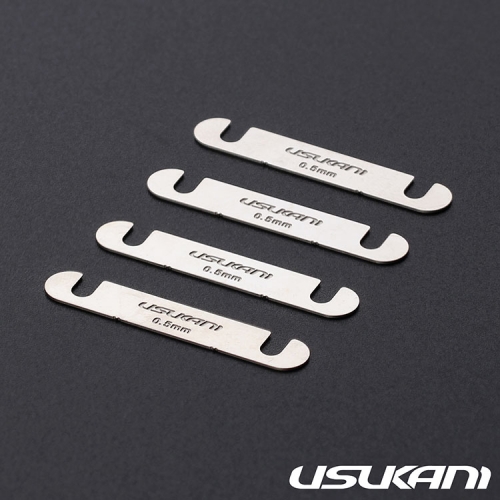 Usukani Stainless Steel Spacer for NGE/PDS Suspension Mounts(4pcs) Thickness:0.5mm [NGE-OP14/PDS-41]