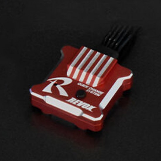 Reve D Steering Gyro for RWD Drift Car REVOX Red (3ch only) [RG-RVXR]