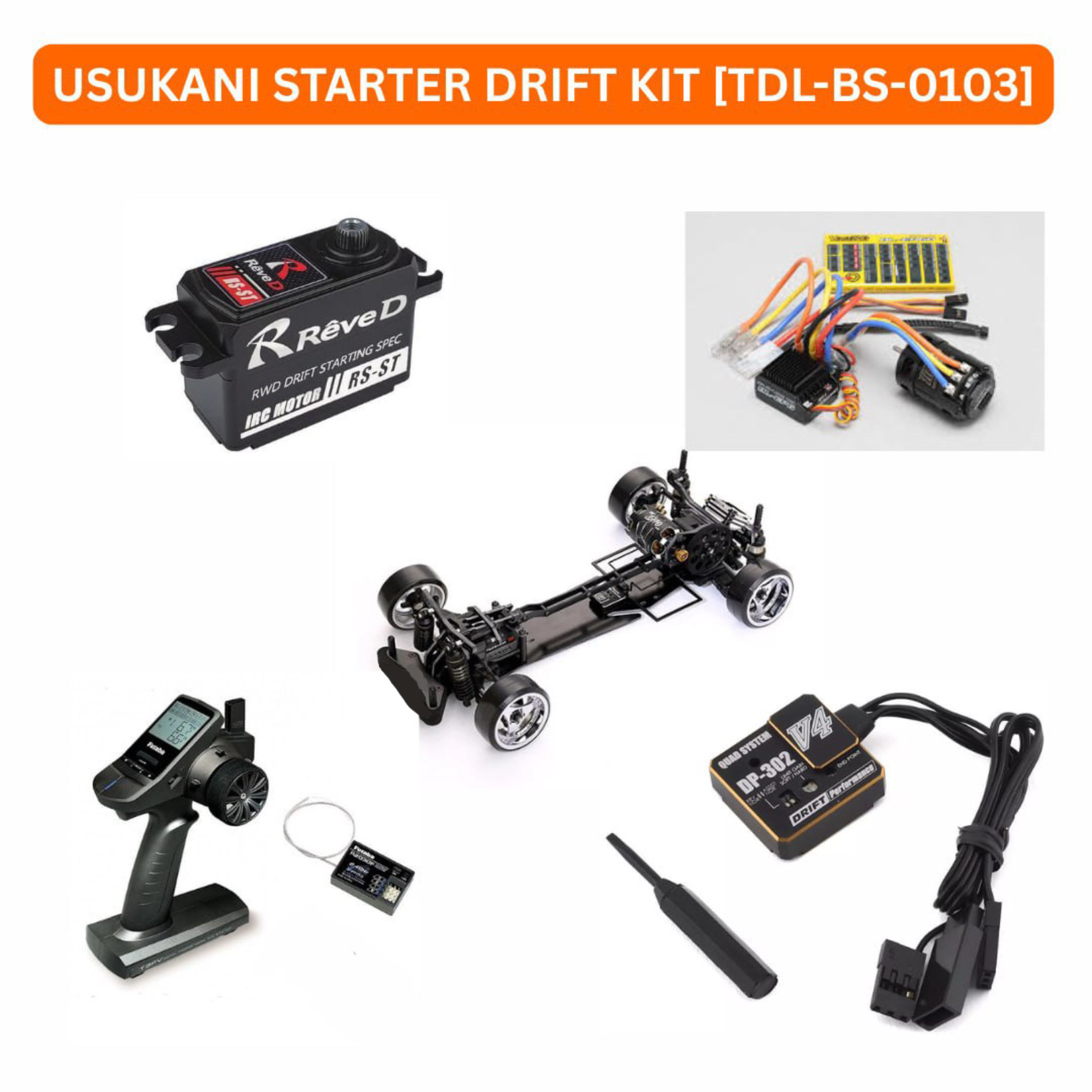 Usukani Starter Drift Kit [TDL-BS-0103]