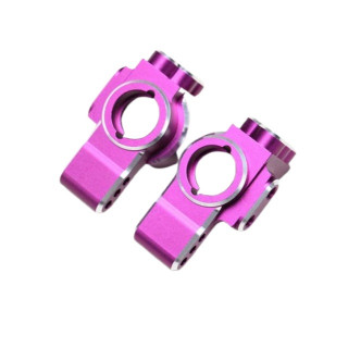 Yokomo Aluminum Rear Hub Carrier (Purple) [RD-415ARP]