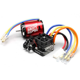 Yokomo Brushless Combo PRO4 Drift Spec BL-PRO4D/S135D (Red) [BL-P4135DRA]