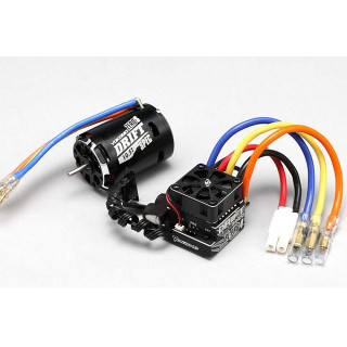 Yokomo Brushless Combo PRO4 Drift Spec BL-PRO4D/S105D (Black) [BL-P4105DBA]