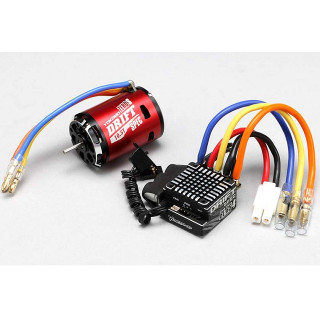 Yokomo Brushless Combo RS4 Drift Spec BL-RS4D/S105D (Red) [BL-R4105DRA]