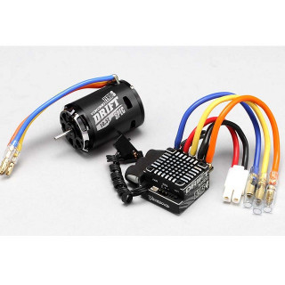 Yokomo Brushless Combo RS4 Drift Spec BL-RS4D/S105D (Black) [BL-R4105DBA]