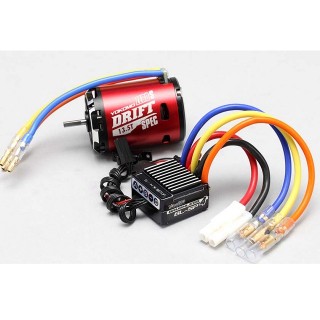 Yokomo BL-SP4 Brushless Combo ZERO-S 13.5T (Red) [BL-S4135DRA]