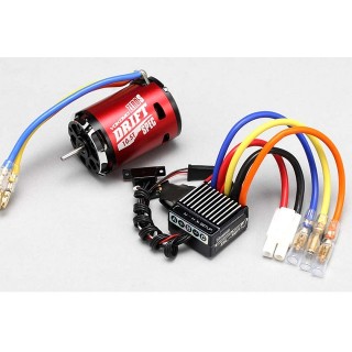 Yokomo BL-SP4 Brushless Combo ZERO-S 10.5T (Red) [BL-S4105DRA]
