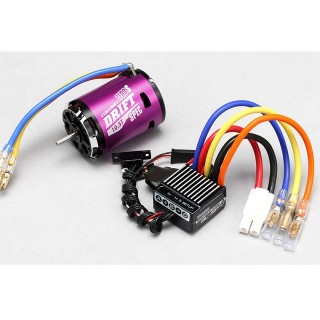 Yokomo BL-SP4 Brushless Combo ZERO-S 10.5T (Purple) [BL-S4105DPA]