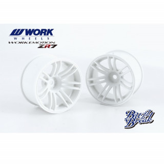 MMK 65,000 Overdose WORK EMOTION ZR7 30mm (White / OFF+9) 2pcs [BB-RW-035]
