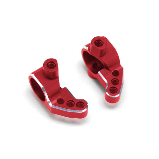 Yokomo Aluminum lightweight SP steering block for RD/SD series (Red) [Y2-415SAR]