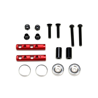 Yokomo Magnetic Rear Body Mount (Red) [ZS-016MGRR]