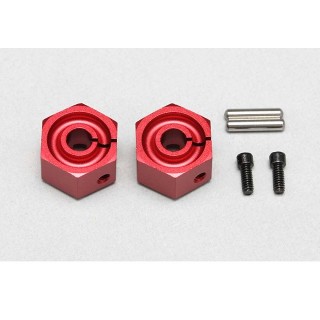 Yokomo 8.0mm Clamped Foil Hub Red- [Y2-011CR8A]