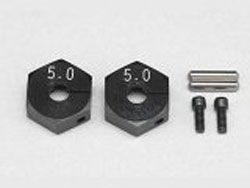 Yokomo 5.0mm Clamped Foil Hub Black [Y2-011CB5A]