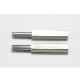Yokomo Aluminum Φ4.5mm rod end adapter for RD2.0 (17mm) [RD-008FA17]