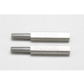 Yokomo Aluminum Φ4.5mm Rod End Adapter for RD2.0 (19mm) [RD-008FA19]